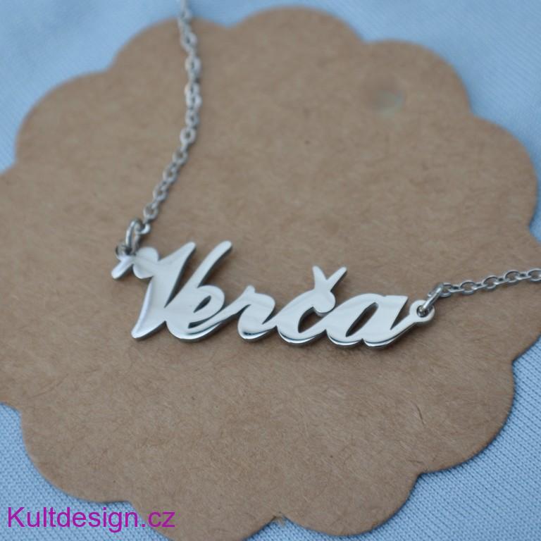 Náhrdelník se jménem Verča