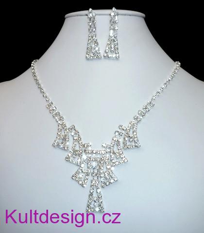 Štrasová souprava svatební