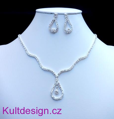 Štrasová souprava svatební