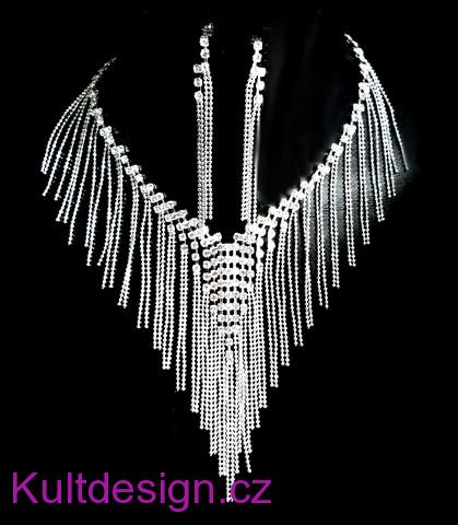 Svatební souprava štrasová bizuterie shop