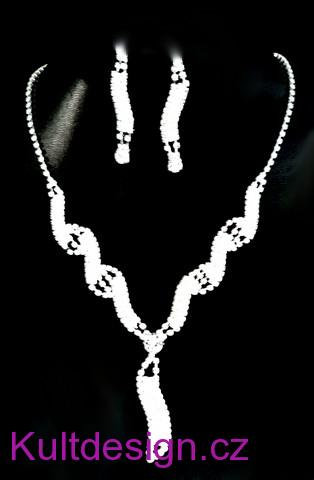 Svatební souprava štrasová bizuterie shop