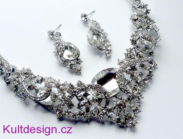 Souprava svatební bižuterie