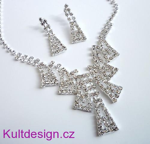 Štrasová souprava svatební