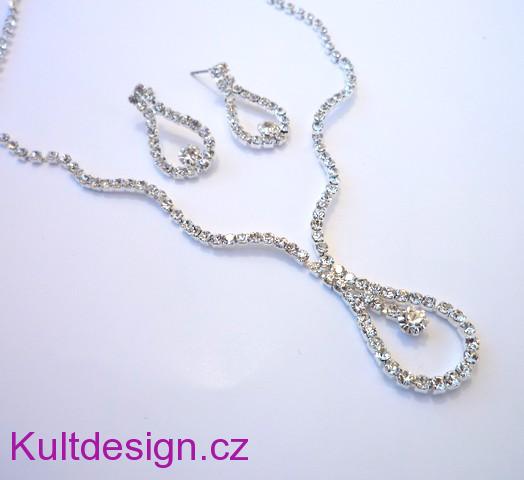 Štrasová souprava svatební