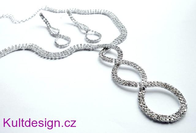 Štrasová souprava svatební