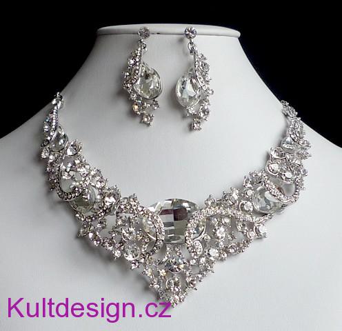 Souprava svatební bižuterie