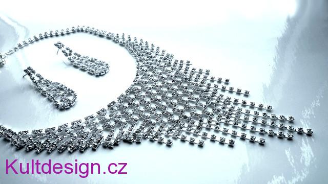 Svatební souprava štrasová bizuterie shop