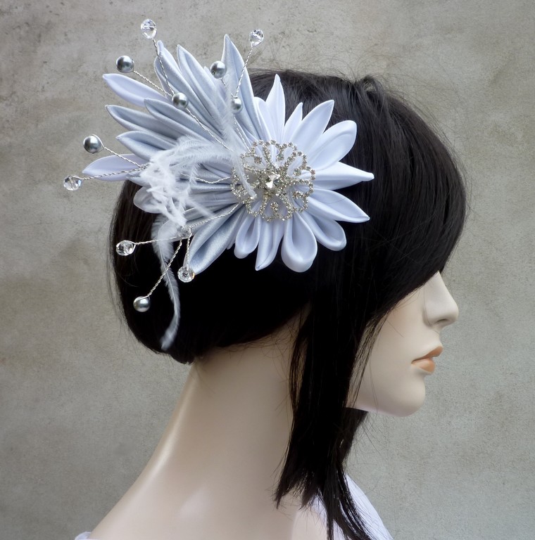 Fascinátor kanzashi Heiko