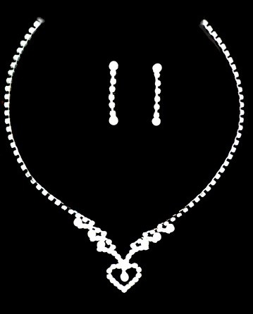 Štrasová souprava svatební