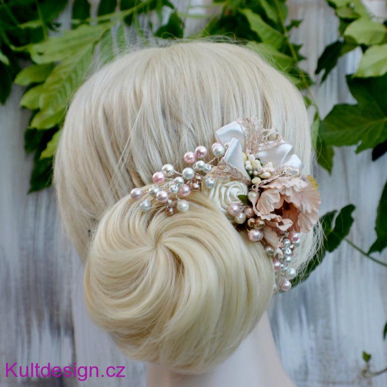 Svatební spona do vlasů Chic