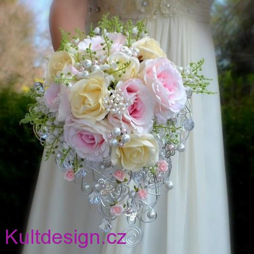 Svatební set Růže po dešti 10 kusů