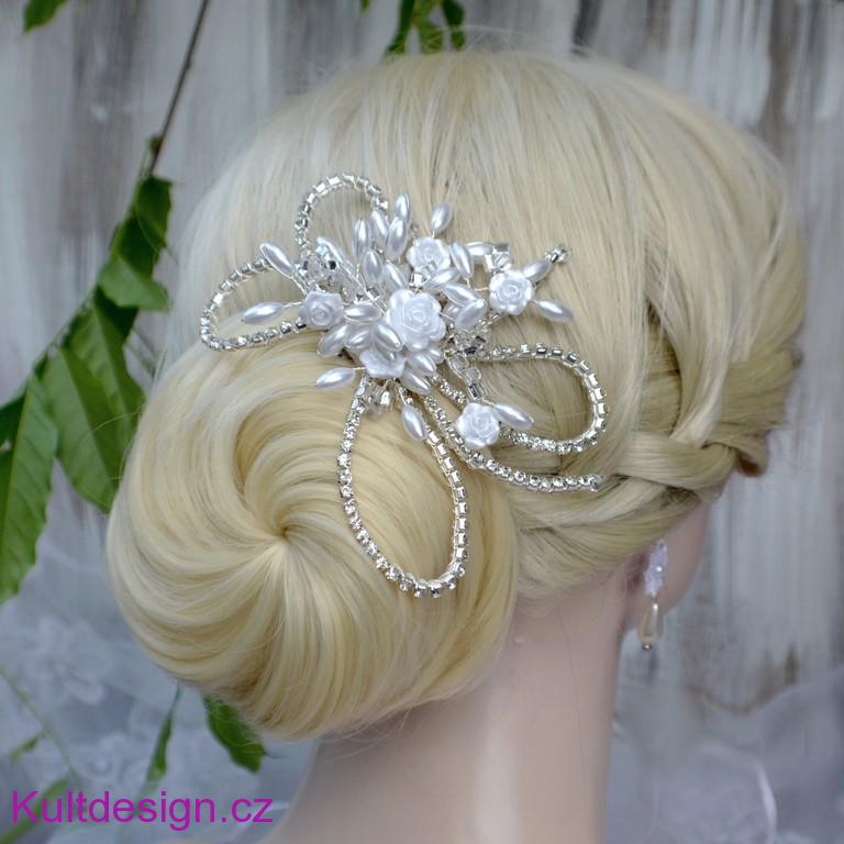 Svatební spona do vlasů