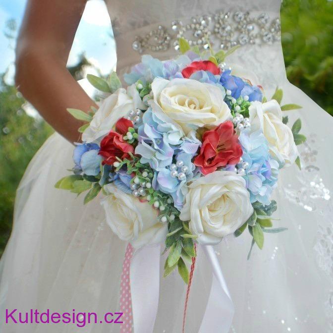 Svatební kytice Paris a korsáž