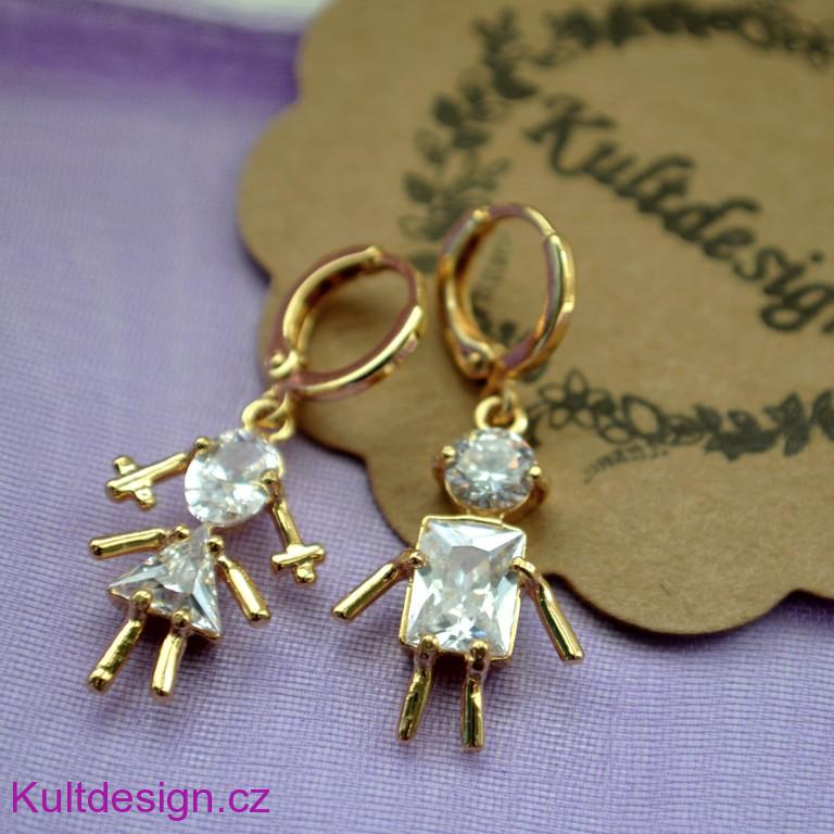 Svatební náušnice My dva spolu