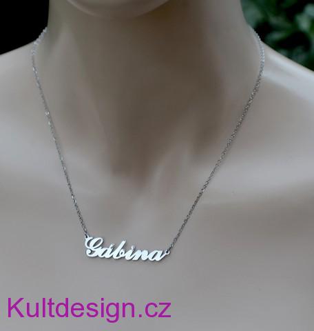 Náhrdelník se jménem Gábina