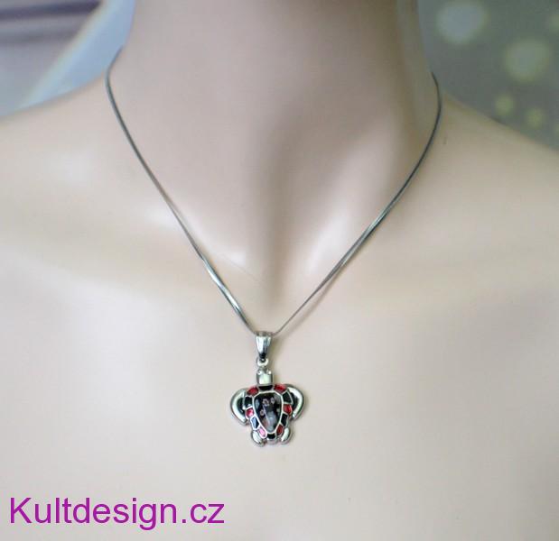 Náhrdelník z chirurgické oceli s přívěskem