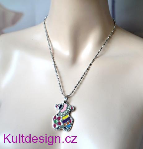 Náhrdelník z chirurgické oceli s přívěskem