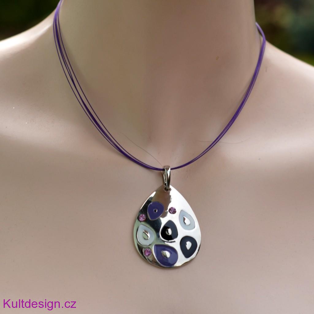 Souprava bižuterie náhrdelník a náušnice