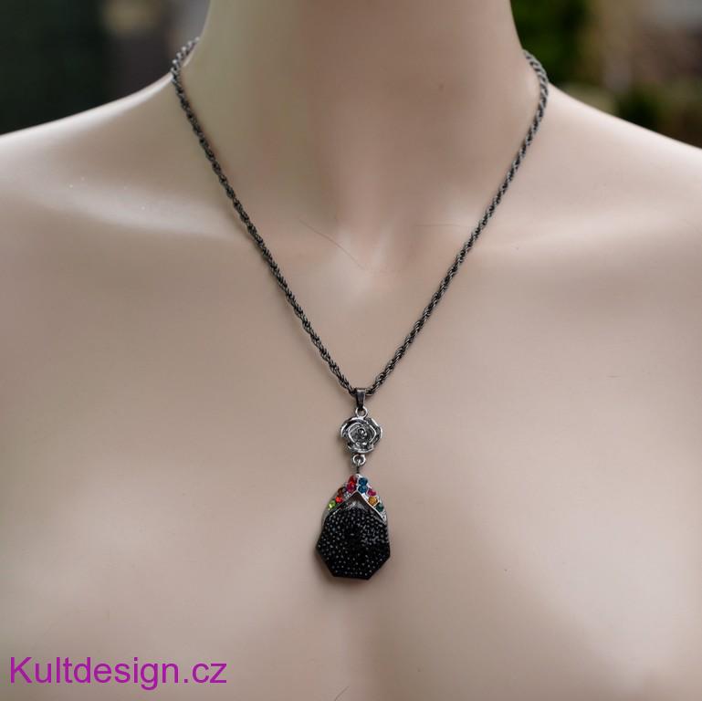 Souprava bižuterie náhrdelník a náušnice