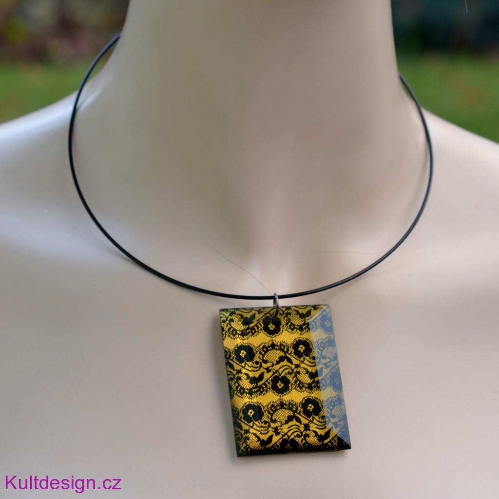 Souprava bižuterie náhrdelník a náušnice