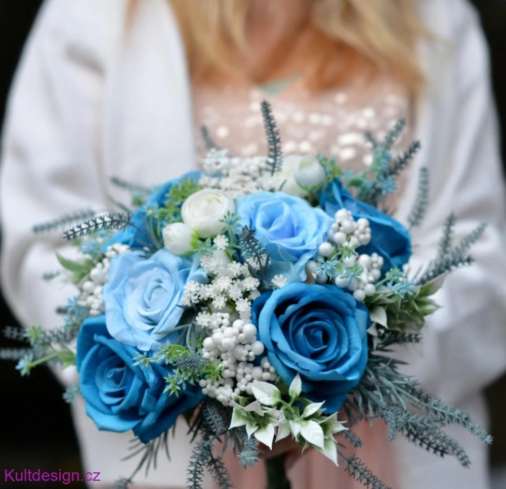 Svatební kytice Lucie a korsáž