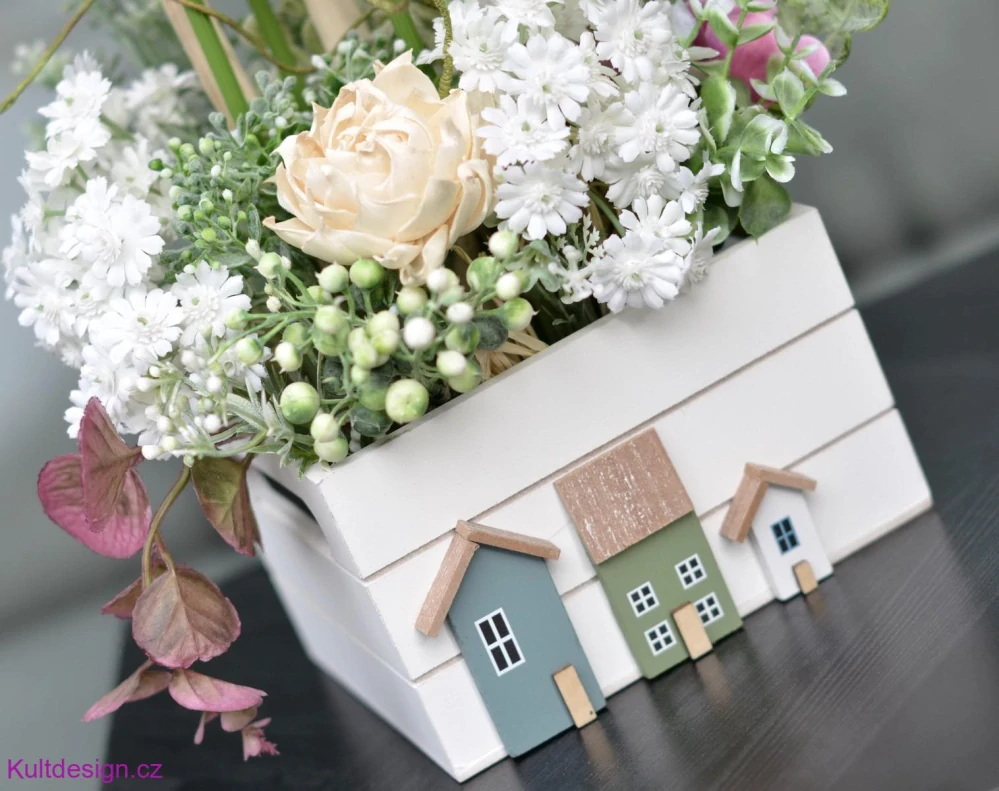 Velikonoční dekorace domečky