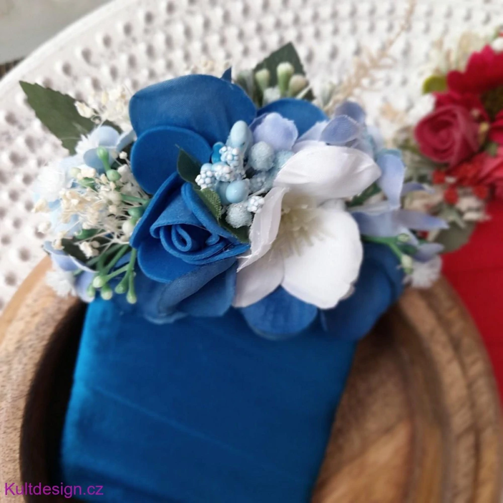 Květinová korsáž kapsička velká
