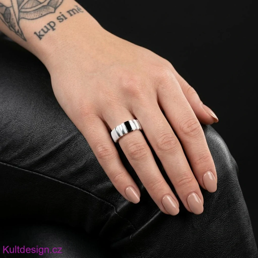 Unisex prsten z miyuki korálků
