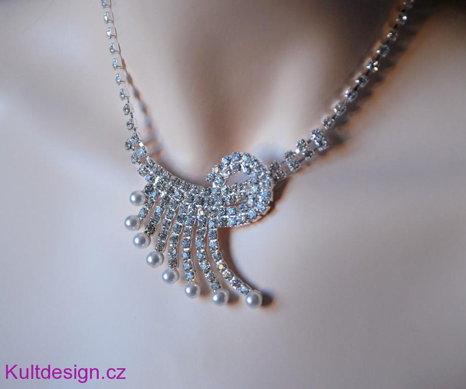 Štrasová souprava svatební