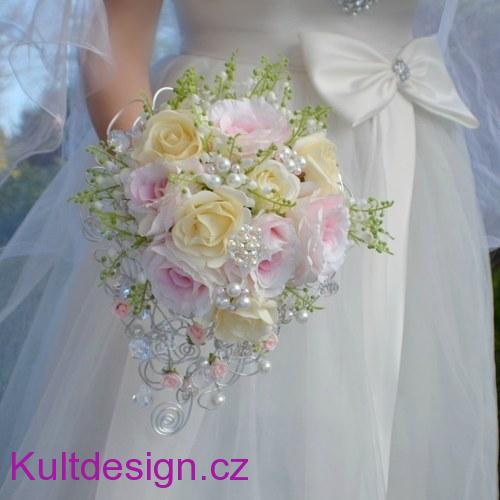 Svatební set Růže po dešti 10 kusů