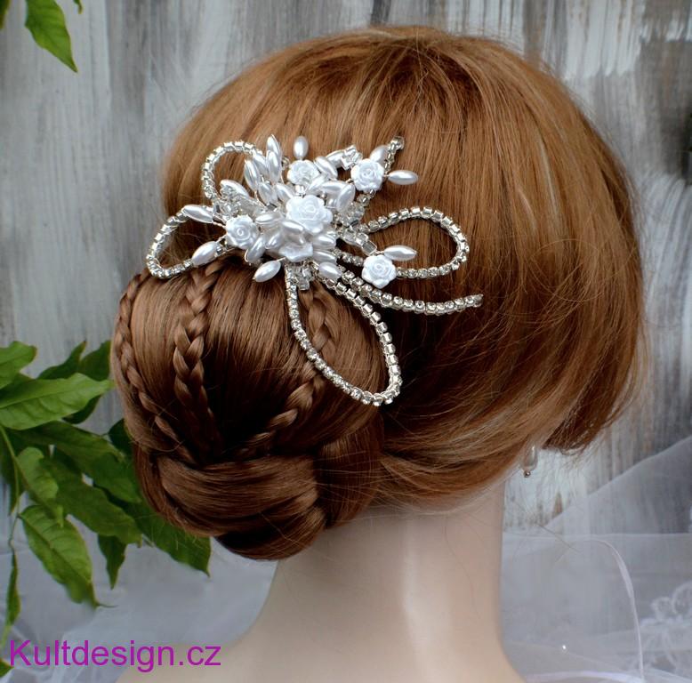 Svatební spona do vlasů