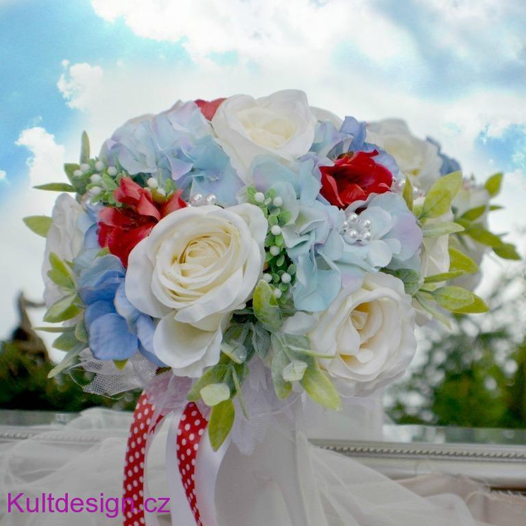 Svatební kytice Paris a korsáž