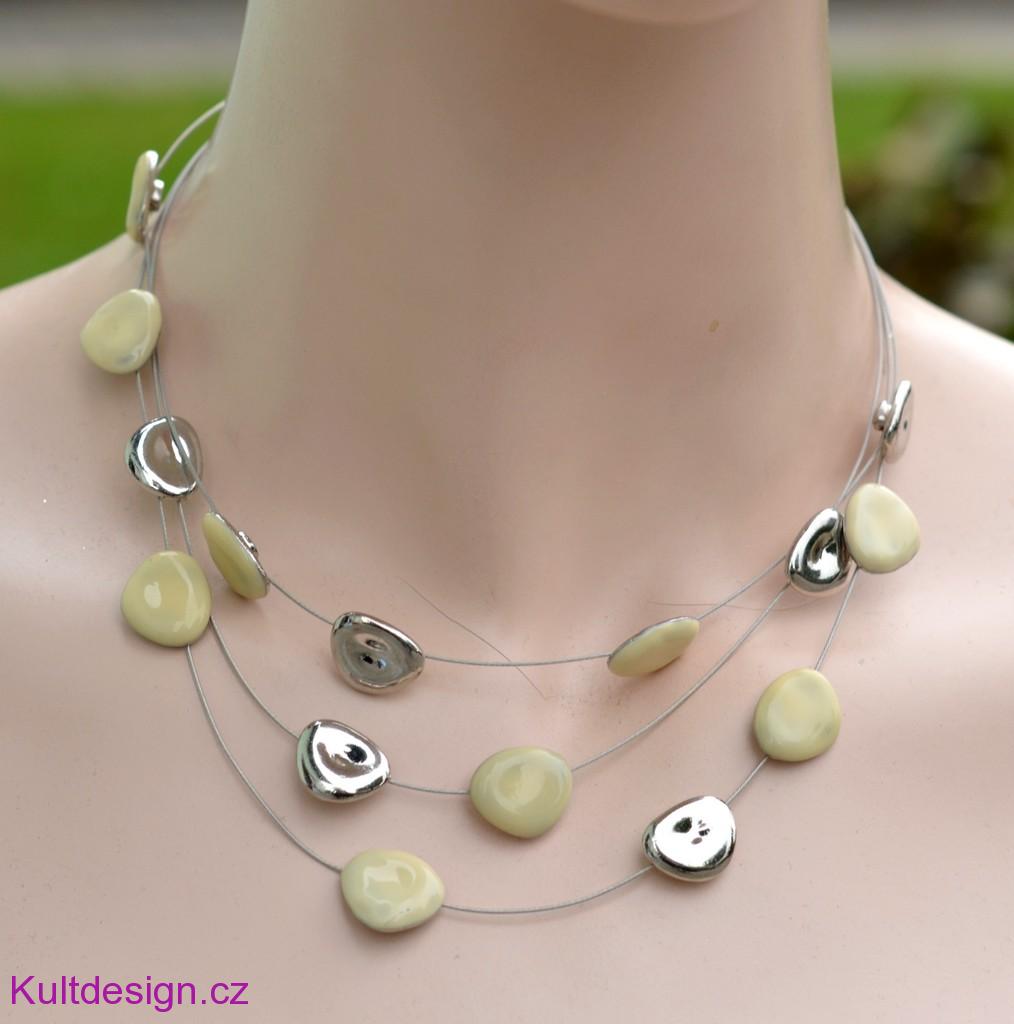 Souprava bižuterie náhrdelník a náušnice