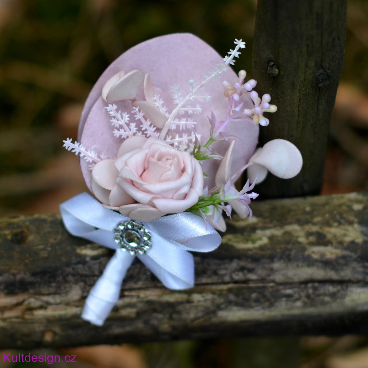 Svatební kytice Shabby Love a korsáž