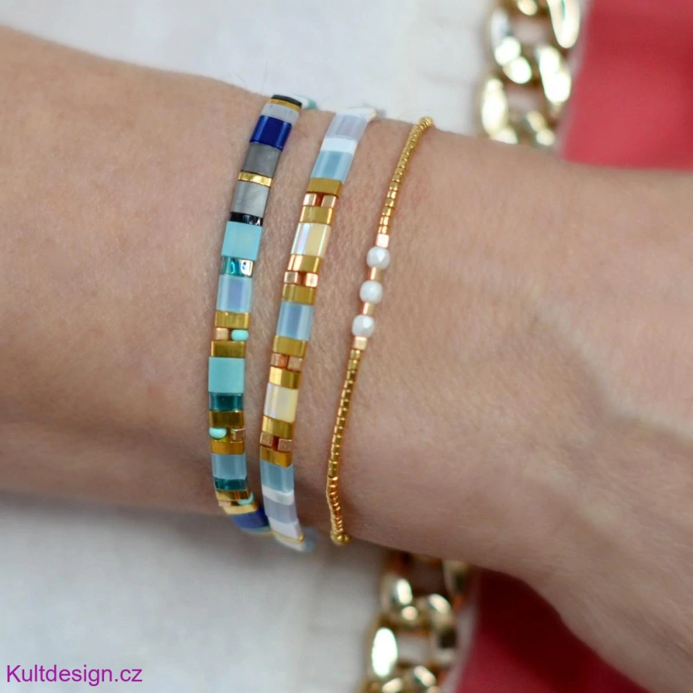 Sada Miyuki náramků 3 kusy