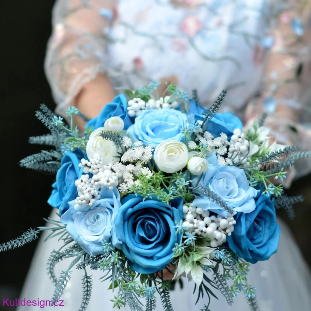 Svatební kytice Lucie a korsáž