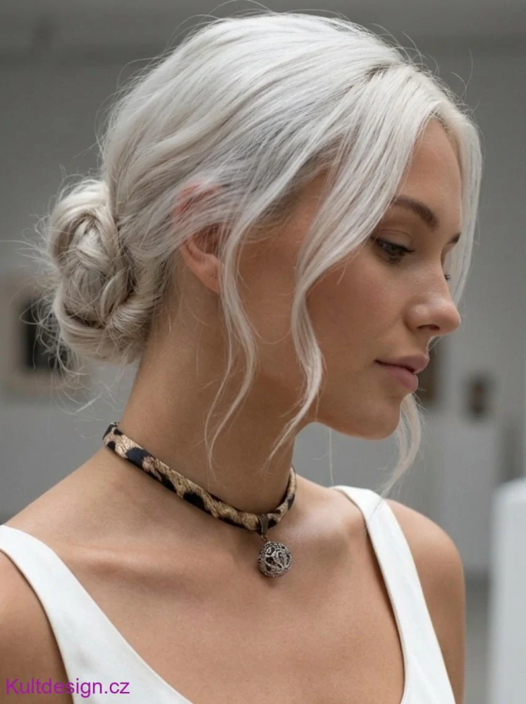Choker náhrdelník s leopardím vzorem filigrán