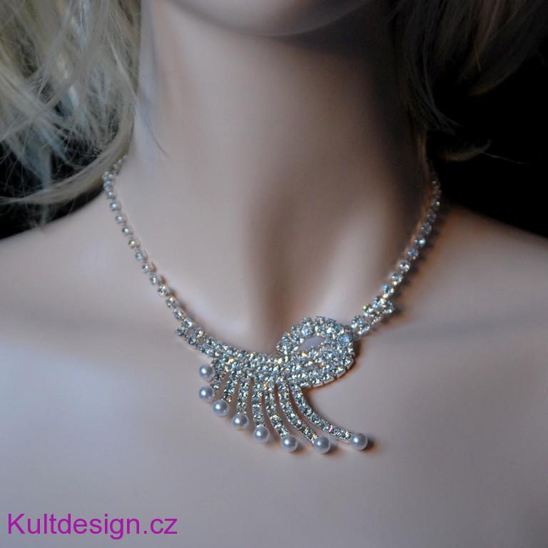 Štrasová souprava svatební