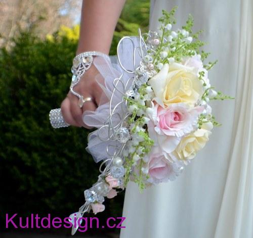 Svatební set Růže po dešti 10 kusů