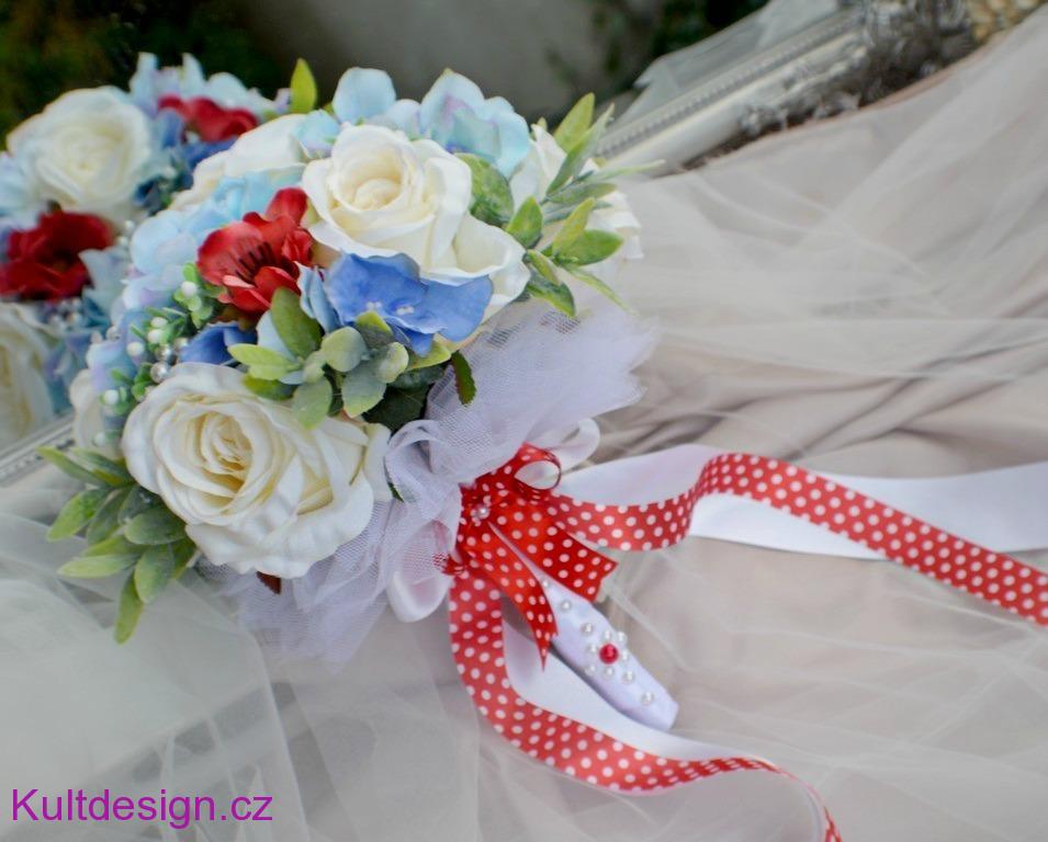 Svatební kytice Paris a korsáž
