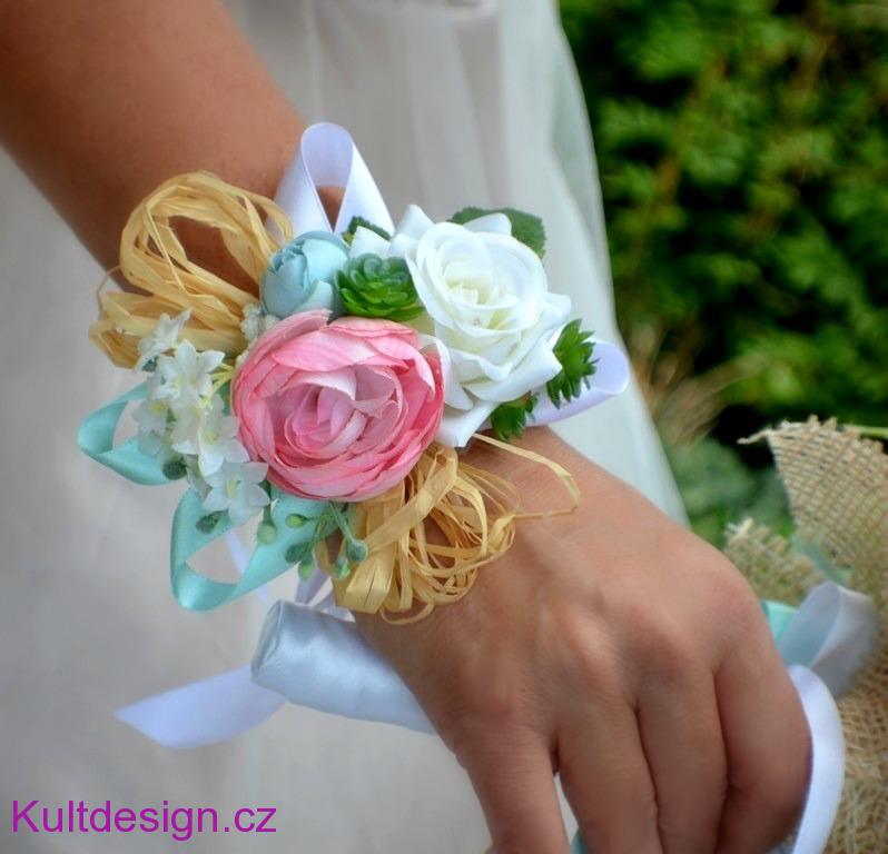 Svatební set Taria sukulent 7 kusů