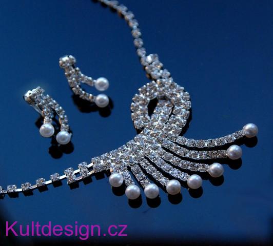 Štrasová souprava svatební