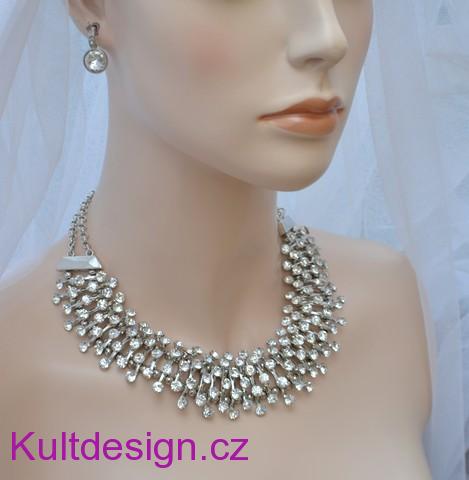 Štrasová souprava svatební