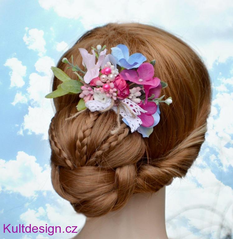 Svatební set  Fuchsia blue 8 kusů