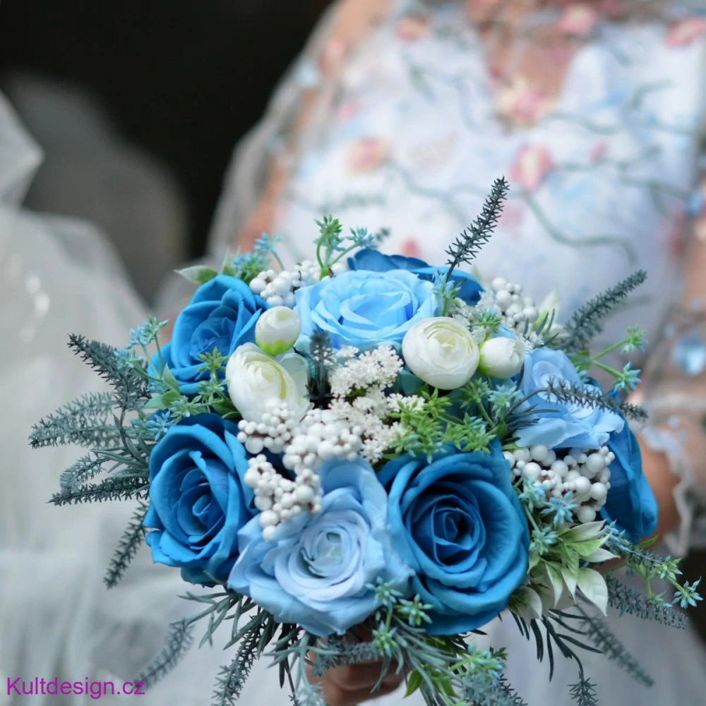 Svatební kytice Lucie a korsáž