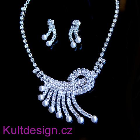 Štrasová souprava svatební