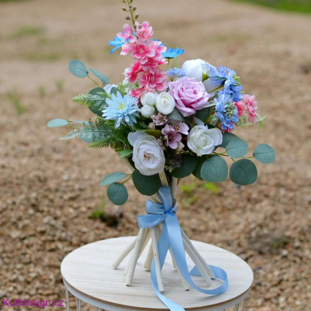 Dekorační kytice umělé květiny