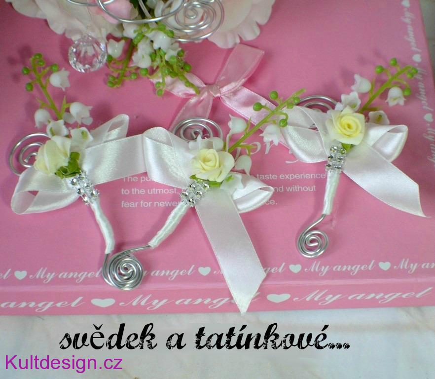 Svatební set Růže po dešti 10 kusů