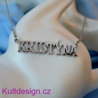 Náhrdelník se jménem Kristýna