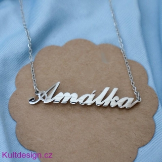 Náhrdelník se jménem Amálka